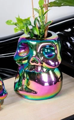 Killstar Rainbow Skulls Vase Sale