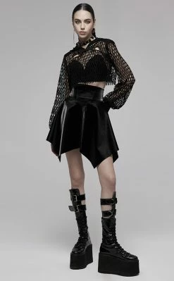 Punk Rave Clothing Rapture Mesh Pullover 13 Punk Rave Clothing Rapture Mesh Pullover