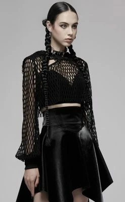 Punk Rave Clothing Rapture Mesh Pullover 15 Punk Rave Clothing Rapture Mesh Pullover
