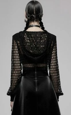 Punk Rave Clothing Rapture Mesh Pullover 16 Punk Rave Clothing Rapture Mesh Pullover