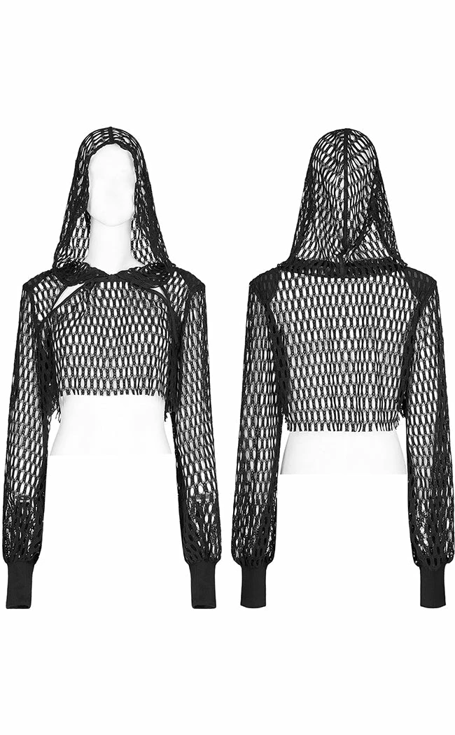 Punk Rave Clothing Rapture Mesh Pullover 11 Punk Rave Clothing Rapture Mesh Pullover