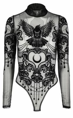 Restyle Clothing Raven Mesh Bodysuit