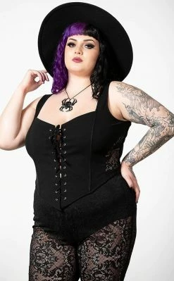 Killstar Clothing Ravinne Corset Top