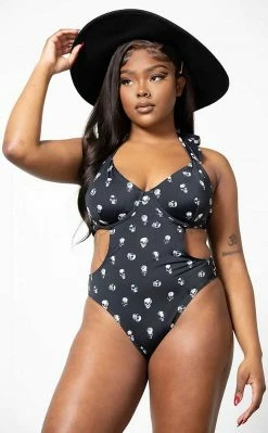 Killstar Rebel Fate Swimsuit Clothing