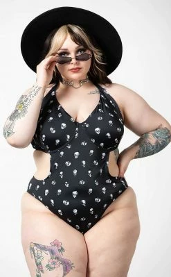 Killstar Rebel Fate Swimsuit Clothing