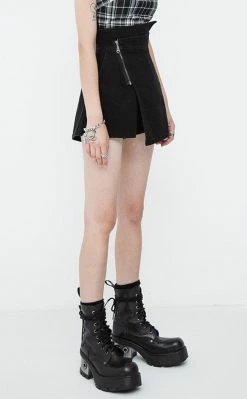 Punk Rave Reckless Denim Shorts Clothing