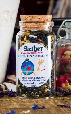 Aether Resin Incense Blend - Ambrosia - Extra Large Witchcraft