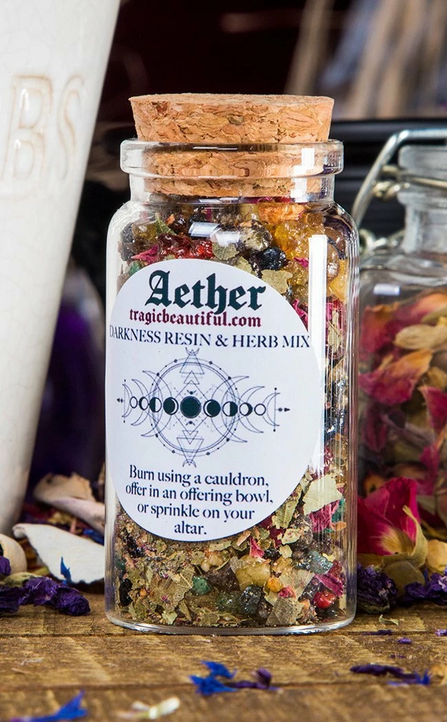 Aether Resin Incense Blend - Darkness - Extra Large 3 Aether Resin Incense Blend - Darkness - Extra Large