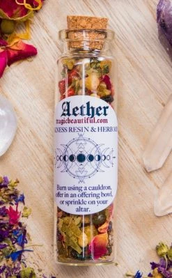 Aether Resin Incense Blend | Darkness | Small
