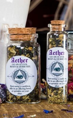 Aether Witchcraft Resin Incense Blend Go Away Evil Extra Large