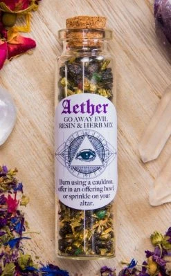 Aether Resin Incense Blend | Go Away Evil | Small