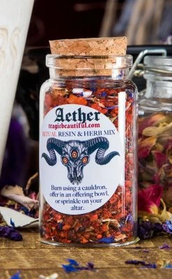 Aether Resin Incense Blend - Ritual - Extra Large Witchcraft