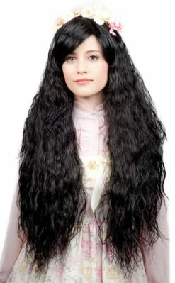 Rockstar Wigs Beauty Rhapsody Moondancer Long Wavy Black Wig