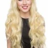Rockstar Wigs Riza Long Light Blonde Wavy Wig