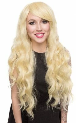 Rockstar Wigs Riza Long Light Blonde Wavy Wig