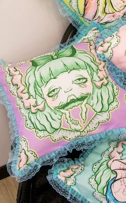 Drop Dead Gorgeous Rottie Frilly Dolly Cushion Slip Home & Gifts