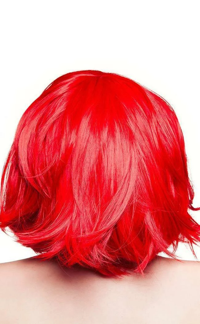 Rockstar Wigs Ruby Red Bobbed Wig Beauty 4 Rockstar Wigs Ruby Red Bobbed Wig Beauty