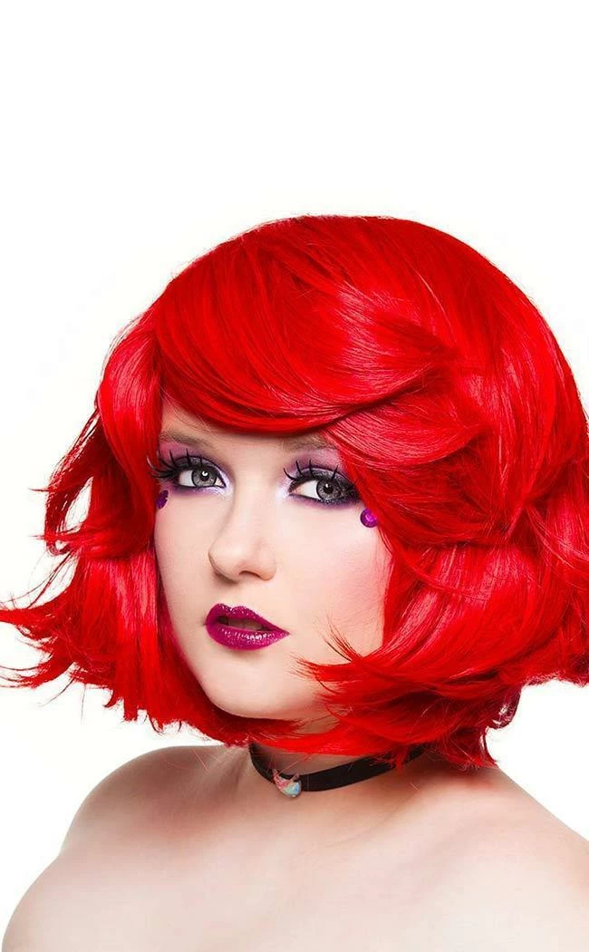 Rockstar Wigs Ruby Red Bobbed Wig Beauty 3 Rockstar Wigs Ruby Red Bobbed Wig Beauty