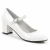 Funtasma SCHOOLGIRL-50 Wht Pat Heels (Last Pair: 10) 1 Funtasma SCHOOLGIRL-50 Wht Pat Heels (Last Pair: 10)