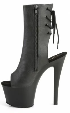 Pleaser SKY-1018 Black Matte Boots
