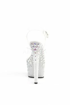 Pleaser Pole Shoes SKY-308CROSS Frost Heels