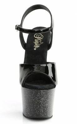 Pleaser SKY-309MG Black Heels Pole Shoes