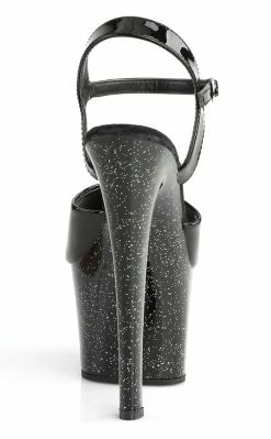 Pleaser SKY-309MG Black Heels Pole Shoes