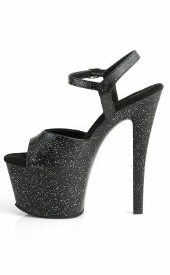 Pleaser SKY-309MMG Black Matte Heels