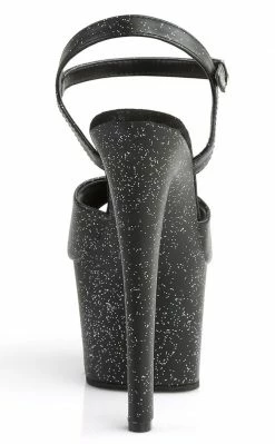 Pleaser SKY-309MMG Black Matte Heels