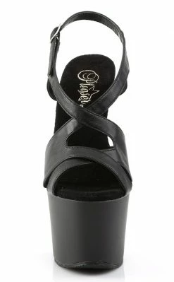 Pleaser SKY-330 Black Matte Platform Heels Pole Shoes