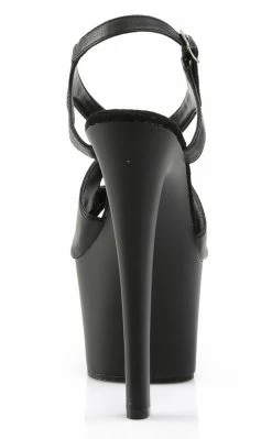 Pleaser SKY-330 Black Matte Platform Heels Pole Shoes