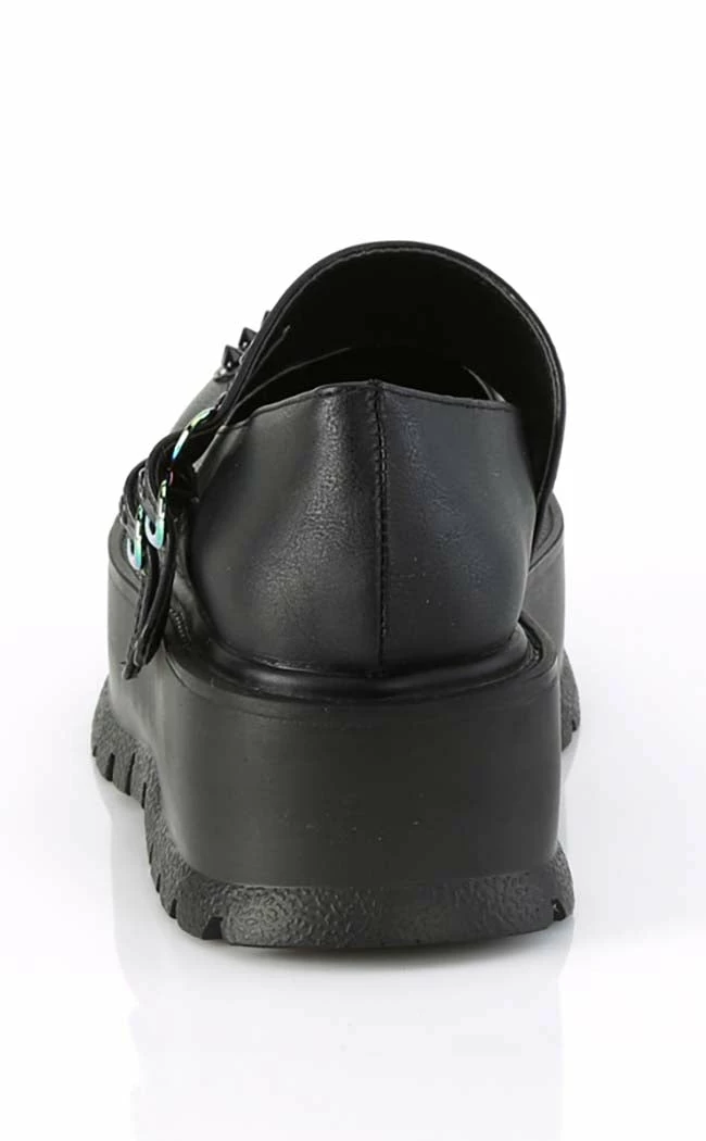 Demonia SLACKER-25 Black Matte Mary Janes 6 Demonia SLACKER-25 Black Matte Mary Janes