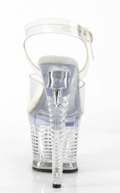 Pleaser Pole Shoes SPECTATOR-708 Clear Heels