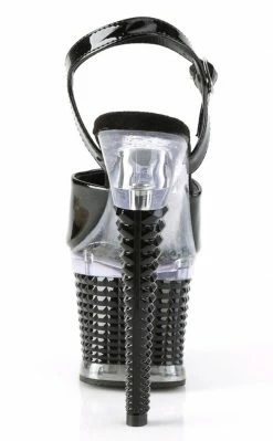 Pleaser SPECTATOR-709 Black Matte Patent Heels Pole Shoes 10 Pleaser SPECTATOR-709 Black Matte Patent Heels Pole Shoes