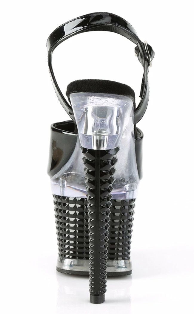 Pleaser SPECTATOR-709 Black Matte Patent Heels Pole Shoes 6 Pleaser SPECTATOR-709 Black Matte Patent Heels Pole Shoes