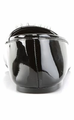 Demonia Shoes STAR-23 Black Gothic Ballet Flats