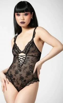 Killstar Sabelina Lace Bodysuit Clothing