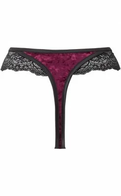 Killstar Sacred Spirits Velvet Panty | Blood 13 Killstar Sacred Spirits Velvet Panty | Blood