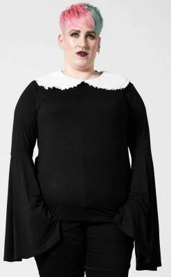 Killstar Clothing Samantha Long Sleeve Top