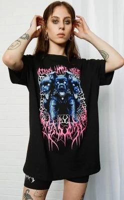 Mary Wyatt Satan's Little Helper Oversized Tee
