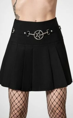 Killstar Clothing Scary Pleated Skirt 18 Killstar Clothing Scary Pleated Skirt