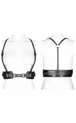 Punk Rave Accessories Schism Body Harness 13 Punk Rave Accessories Schism Body Harness
