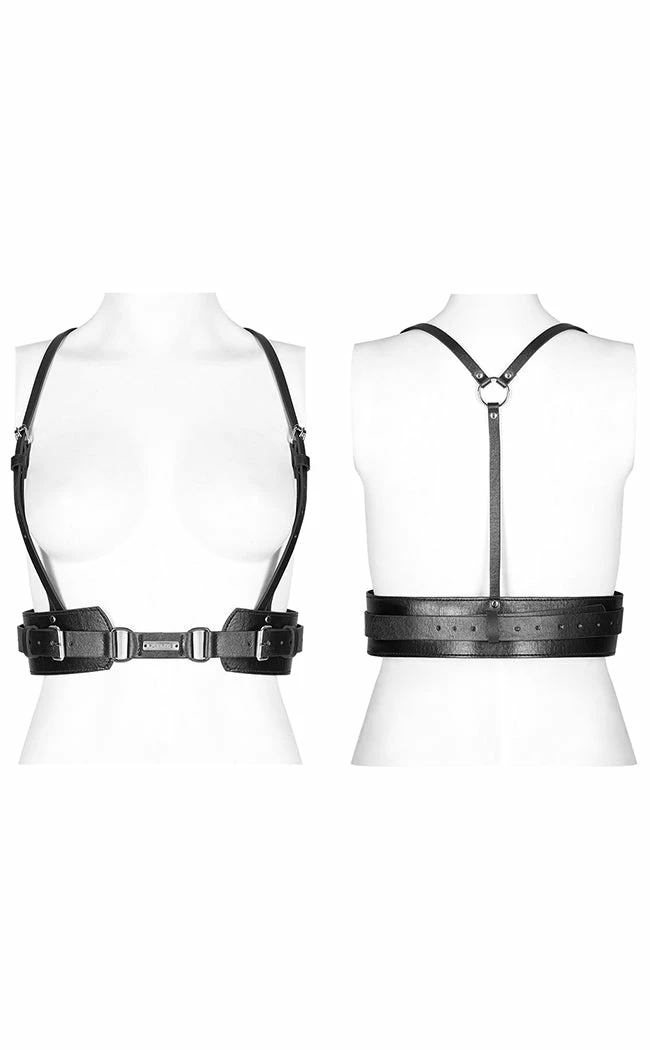 Punk Rave Accessories Schism Body Harness 8 Punk Rave Accessories Schism Body Harness