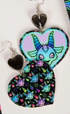 Drop Dead Gorgeous Accessories Screamin' Demon Earrings