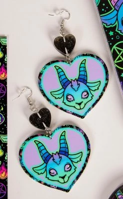 Drop Dead Gorgeous Accessories Screamin' Demon Earrings