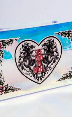 Drop Dead Gorgeous See You In Hell Cosmetic Bag