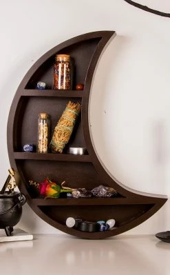 Tragic Beautiful Selena Crescent Moon Shelf | Twilight
