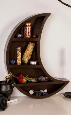 Tragic Beautiful Selena Crescent Moon Shelf | Twilight