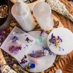 Crystals Selenite Charging Square Witchcraft