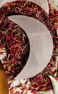 Crystals Selenite Crystal Crescent Moons